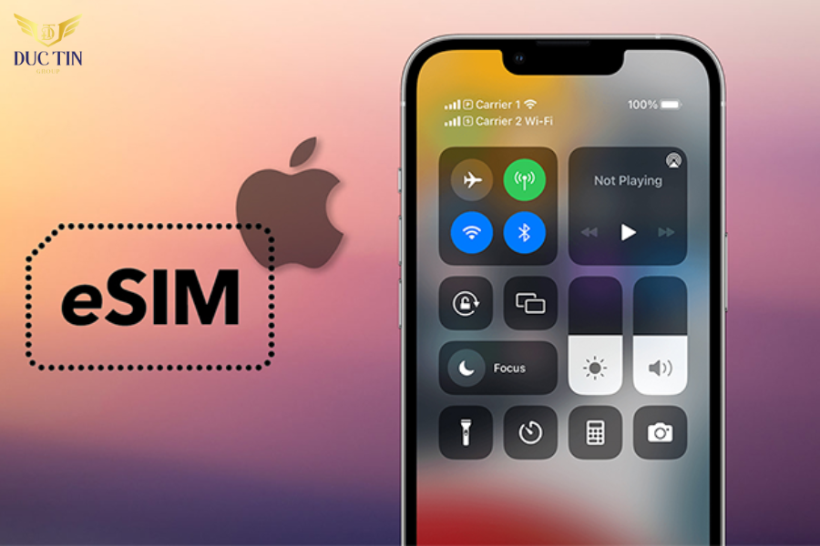 eSIM trên iPhone là gì? Là một SIM cho phép bạn thích hoạt gói cước di động của nhà mạng mà không cần dùng SIM vật lý